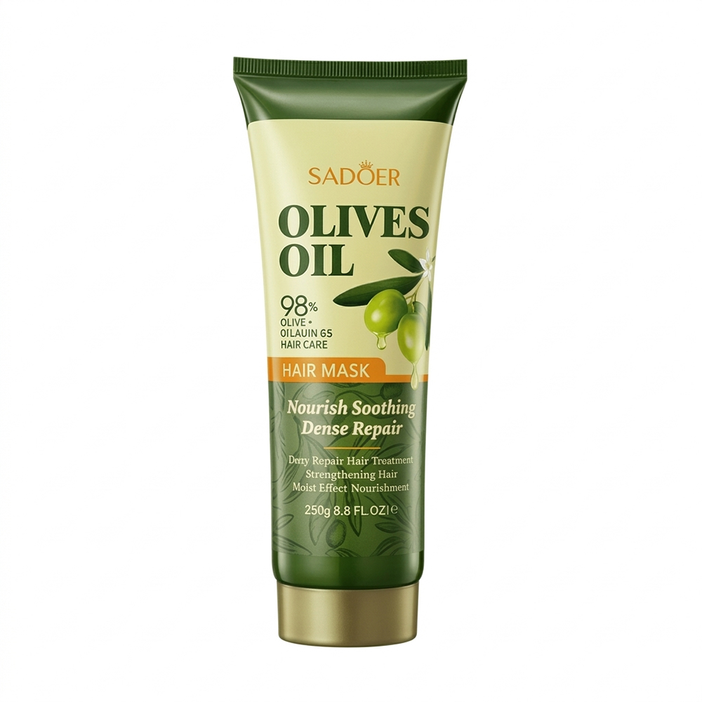 Маска для волосся Sadoer Olives Oil Nourish Soothing Dense Repair Hair Mask, 250 г